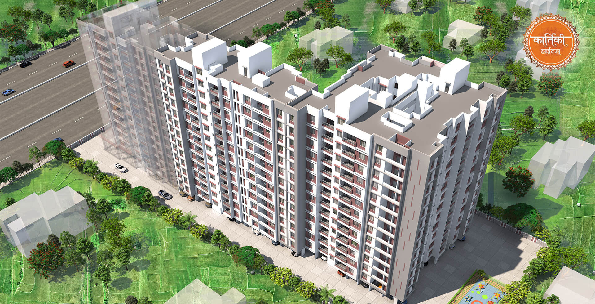 Kartiki Heights - Flats at Charholi Budruk