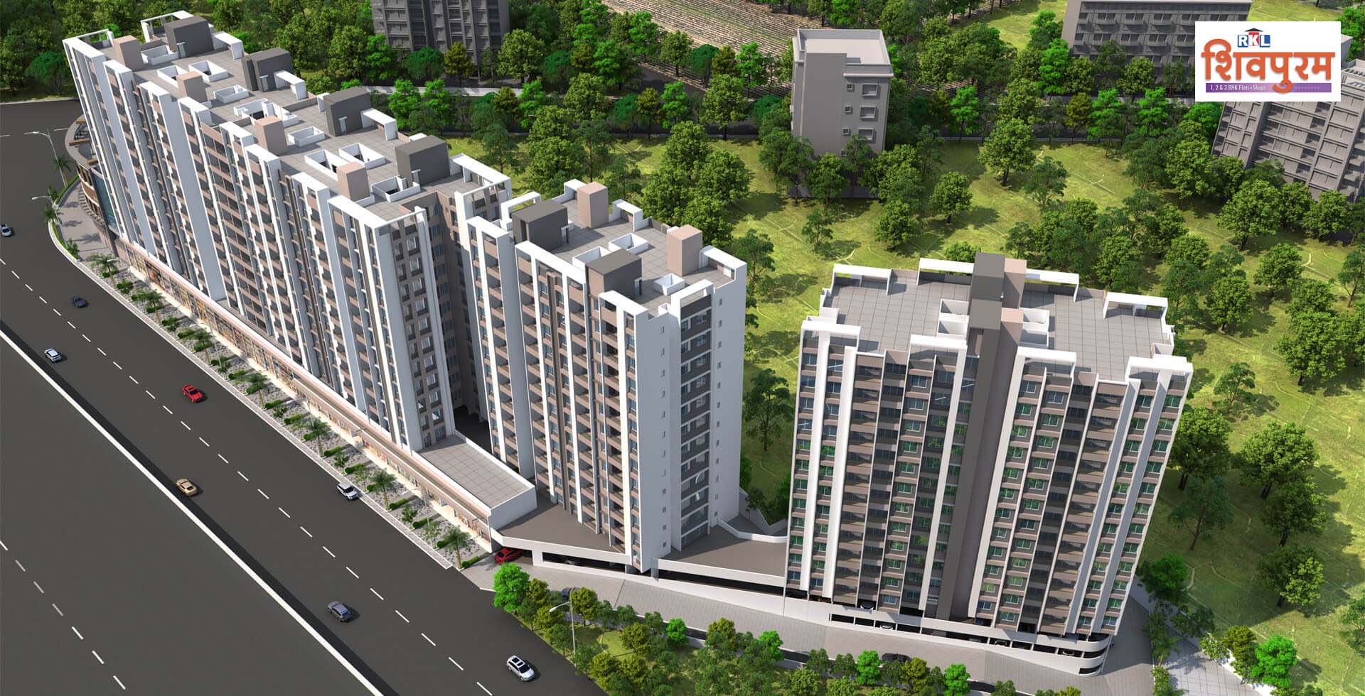 RKL Shivpuram - 1, 2 & 3 BHK Apartments in Charholi