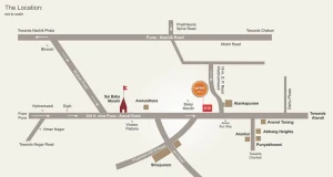 Kartiki Heights - Location Map